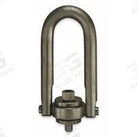 ADB HOIST RINGS Hoist Ring: Pivot/Swivel, Black Oxide-Coated Steel, 1/2"-13, Max. 2,500 lb (MPN 23322). Key specifications — Brand: ADB HOIST RINGS; Thread Size: 1/2"-13; Operation: Pulling.