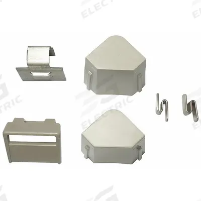 METRO Intermediate S Hook Kit: MetroMax i Shelving, 1/2 in x 1/2 in x 1 in, Polymer/Steel - S-Hook Connectors for Plastic Shelving