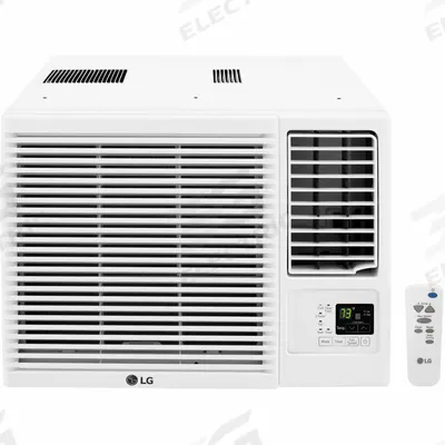 LG Window Air Conditioner: 1,400 sq ft, 23,000 BtuH, 208/230V AC, 6-20P, Electric Heat - Residential-Grade Window ACs for Cooling & Heating