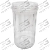 TABLECRAFT PRODUCTS COMPANY Pourer Jar Only: 12 oz Capacity, PETG Body, Clear (MPN P57J). Key specifications — Brand: TABLECRAFT PRODUCTS COMPANY; Body Color: Clear; Body Material: PETG; Product Type: Shaker Jar.
