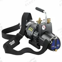 YELLOW JACKET Vacuum Pump: 6 cfm, 15 micron Ultimate Vacuum, 120V AC, A2L Compatible, Male, Flare (MPN 93760). Key specifications — Plug Configuration: 5-15P; Brand: YELLOW JACKET; Number of Stages: Two-Stage; Product Type: Vacuum Pump.