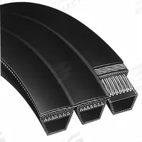 DAYTON V-Belt: 3/B105, 3 Ribs, 108 in Outside Lg, 21/32 in Top Wd, 33/64 in Thick, 108 in Nominal Lg (MPN 816XX7)
