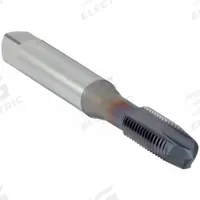 OSG Spiral Point Tap: #8-32 UNC, H3 / 2B-3B, 3 Flute, Plug Chamfer, V Coated Powdered Metal (MPN 1757308). Key specifications — attr1299616: H3 / 2B-3B.