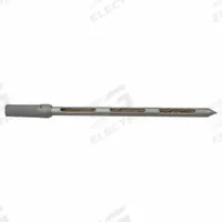 COLE-PARMER Powder Sampling Tool: 11.83 fl oz Capacity - Imperial, 1 in Handle Dia - Imperial (MPN 0628612). Key specifications — Color: Silver.