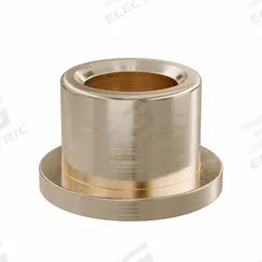Flanged Sleeve Bearing: Bronze, SAE 841, 1/2 in Bore, 3/4 in OD, 5/8 in Lg, -35°F to 300°F, 10 PK (MPN FF723-B). Key specifications — System of Measurement: Inch; Material Grade: SAE 841; Flange Type: Flanged; Brand: OILITE.