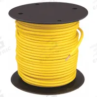 GROTE Primary Automotive Wire: GPT, 500 ft, 1 Conductor, 16 AWG, Yellow, 60 V Volt (MPN 87-8511). Key specifications — Brand: GROTE.