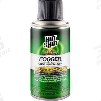 HOT SHOT Fogger with Odor Neutralizer: For Use On Flying and Crawling Insects, Indoor Use - Insecticides for Flying & Crawling Insects