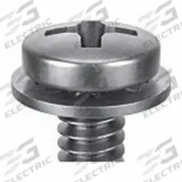 SEMS Screw: Internal Tooth, #6-32 Thread Size, 1/4 in Lg, Stainless Steel, Passivated, Pan, 50 PK (MPN 1-PPI-6C-25). Key specifications — Drive Size: #2.