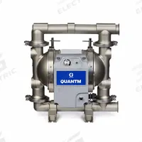 GRACO Electric Diaphragm Pump: Stainless Steel Body, Three Phase, 380-480V AC, 1 1/2 in, SS Valve (MPN HE80-1515). Key specifications — Nameplate Voltage: 380-480V AC; Brand: GRACO; Surface Roughness: 32 Ra; Check Valve Material: SS; Seat Material: 316 SS.