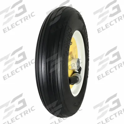 MARATHON Caster Wheels: 14 1/2 in Wheel Dia., 3 in Wheel Wd, Polyurethane, 300 lb Load Capacity - Adjustable Hub Length Flat-Free Polyurethane Foam Wheels