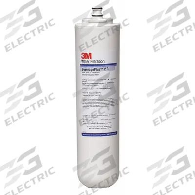 3M Quick-Connect Water Filter: 5 micron, 0.5 gpm, 10,000 gal, 12 in Overall Ht - Quick-Connect Water Filters for Reverse Osmosis System
