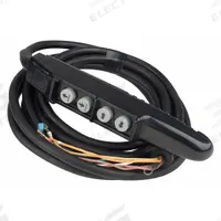 COFFING Four Button Pendant Station: Electric Chain Hoists, Coffing EC, 16 ft Pendant Cord Lg (MPN PB411016). Key specifications — Manufacturer Part Number: PB411016; Compatible Hoist Type: Electric Chain Hoists; Compatible Series: Coffing EC; Compatible with Manufacturer Part Number: WRMT; Functions: Up/Down; Product Type: Pendant Station.