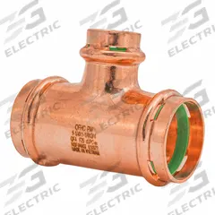 QUICKFITTING SUREPRESS Crimp Tee Fitting: 1 1/4 in CTS x 1 1/4 in CTS x 3/4 in CTS size, Copper (MPN SPWT442R). Key specifications — Brand: QUICKFITTING SUREPRESS; Broad - Material for Bullet: Copper Or Bronze; Brand - Broad: QUICKFITTING SUREPRESS.