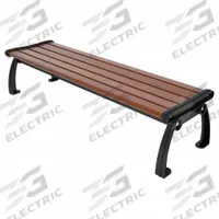 ULTRASITE Outdoor Bench: Heritage, 72 in Overall Lg, 17 in Overall Ht, Brown, Black, Plank Surface (MPN PB 6BROBFHERBAC). Key specifications — Manufacturer Part Number: PB 6BROBFHERBAC; Brand: ULTRASITE; Frame Color: Black; Product Type: Outdoor Bench; Seat Color: Brown; Series: Heritage.