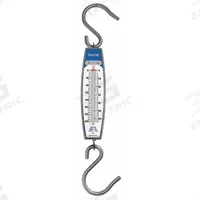 TAYLOR Mechanical Hanging Scale: kg/lb, 2 kg/5 lb, Analog Linear, 280 lb Wt Capacity - Imperial (MPN 3328410410). Key specifications — attr1360454: Hook; attr1360455: TAYLOR; attr1360442: lb; attr1360445: 2 kg.