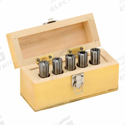Dayton Collet Set: MT2, 1/8 in to 7/16 in Collet Size Range - Morse Taper Collet Sets