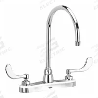 ZURN Gooseneck Kitchen/Bathroom Faucet: AquaSpec®, Brass, Centerset, Deck, 2 Mounting Holes, Chrome (MPN Z871C4-XL-3F). Key specifications — Series: AquaSpec®; Brand: ZURN.