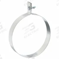 Duct Hanger: 6 in Duct, 260 lb Capacity, Steel, 1 in Wd (MPN GRRDH06GA20). Key specifications — Includes: Wing Nut and Lock Washer; Brand: DUCTMATE; Base Material: Steel; Compatible with Strapping Gauge: 20 ga; For Duct Shape: Round.