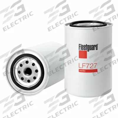 FLEETGUARD Oil Filter: 5/8"-18 Thread Size, 5 11/16 in Overall Ht, 5 11/16 in Overall Lg - Spin-On Oil Filters