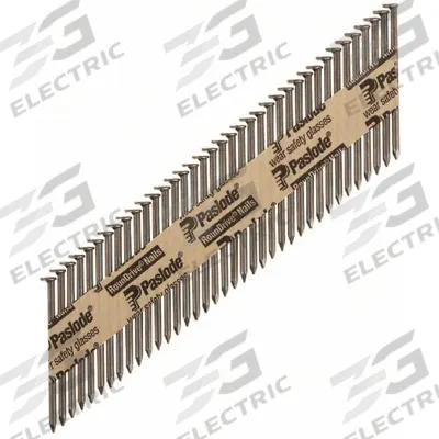 PASLODE Framing Nails,2 3/8" L,Plain: Framing Nails, Offset Round, Smooth, Steel - Collated Framing Nails