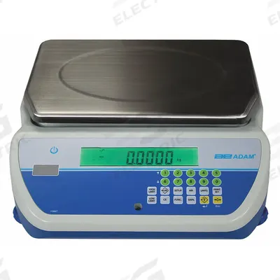 ADAM EQUIPMENT Industrial Bench Scale: 11 3/4 in x 8 1/4 in - Compact Bench Scales
