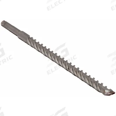 BOSCH Rotary Hammer Drill: 5/16 in Drill Bit Size, 10 in Max Drilling Dp - SDS-Plus Concrete & Masonry Drill Bits