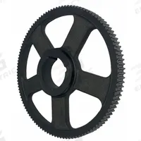 APPROVED VENDOR Timing Belt Pulley: Modified Curvilinear, Bushed, For GT Timing Belt Section (MPN 112-8MX12-2012). Key specifications — Brand: APPROVED VENDOR; Finish: Black Oxide; For Belt Series: Polychain® GT® Carbon™; For Bushing Size: 2012.