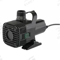 Pond Pump: 3/16 hp, 120V AC, Plastic housing, 14.9 ft Max Head (MPN 566725). Key specifications — Pump Type: Water Garden Pump; Series: F; Brand: LITTLE GIANT; Manufacturer Part Number: 566725; Nameplate Voltage: 120V AC; Discharge Connection: 1-1/2 in NPT.