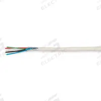 CAROL Power Limited and Communication Cable: 1,000 ft Cable Lg, 7 Strands, 22 AWG, Plenum, PVC, PVC (MPN E2106S.41.86). Key specifications — Application: Communications; Fire Rating: Plenum; Insulation Material: PVC; Jacket Material: PVC; Manufacturer Part Number: E2106S.41.86; Product Type: Communication Cable; Shielding Material: Flexfoil Polyester Supported Aluminum Foil; Brand: CAROL.