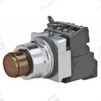 SIEMENS Illuminated Push Button: Illuminated, Extended Profile, Non-Metallic, 30 mm, 1NO/1NC (MPN 52PT6D9A). Key specifications — Brand: SIEMENS; Action: Momentary; Series: Class 52; Push Button Material Type: Non-Metallic.