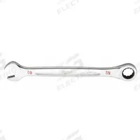 MILWAUKEE Ratcheting Combination Wrench: Chrome Vanadium Steel, Chrome, 7/8 in Head Size, Std (MPN 45-96-9228). Key specifications — attr309600: 7/8 in; attr309611: Chrome; attr309610: Chrome Vanadium Steel; attr309604: No; attr309612: No; attr309613: No; attr309615: No; attr324932: MILWAUKEE.