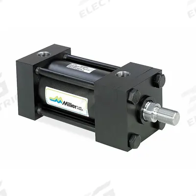 MILLER FLUID POWER Hydraulic Cylinder: 1 1/2 in Bore Dia., 4 in Stroke Lg - NFPA Tie-Rod Cylinders