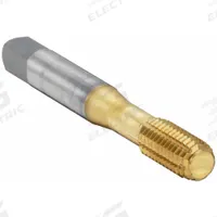 OSG Thread Forming Tap: M4x0.7 Metric, 6H, Bottoming Chamfer, TiN Coated High Speed Steel (MPN 2868305)