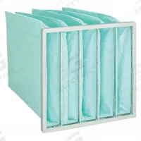 GRAINGER Pocket Air Filter: 20 in x 20 in x 22 in, MERV 11, Orange, Synthetic, 5 Pockets (MPN 2JVL5). Key specifications — Display Sell UOM: EA; Brand: GRAINGER; Media Material: Synthetic; Performance Rating: MERV 11.