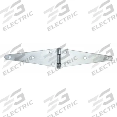 APPROVED VENDOR Strap Hinge: Steel, 3 1/2 in Leaf Ht - Strap Hinges