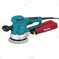 MAKITA Corded Sander: 6 in Dia, Random Orbital, Hook and Loop, 1/8 in Orbit, Variable Speed, 3 A (MPN BO6030). Key specifications — attr658828: Random Orbital Sander; attr658800: MAKITA; attr868314: 115 V.