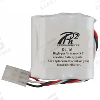 POWER XP Door Lock Battery Pack: 9V DC, 2,900 mAh Capacity, 2 in Ht, 1.93 in Wd (MPN DL-16). Key specifications — Battery Cross-Reference: UNICAN; Fits Model: 700; Voltage - Batteries: 9V DC; Brand: POWER XP.