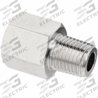 APPROVED VENDOR Metal Pipe Straight: Straight, 1/8 in x 1/8 in, Class 1000, 1,000 psi - Nickel-Plated Threaded High-Pressure Pipe Fittings