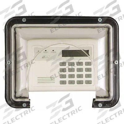 SAFETY TECHNOLOGY INTERNATIONAL Stopper Cover: Polycarbonate, 6 3/4 in Overall Dp - Covers for Alarms & Wall Fixtures
