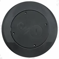 HUBBELL WIRING DEVICE-KELLEMS Floor Subplate: Round, Silver, Aluminum, Smooth, 8 in Dia. x 9/16 in H (MPN S1SPFFAL). Key specifications — attr211014: HUBBELL WIRING DEVICE-KELLEMS; attr1046648: Silver; attr1046653: Round; attr1046654: Smooth; attr1046660: Aluminum.