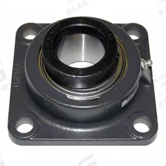 TIMKEN 4 Bolt Flange Bearing: Radial Ball, 1 7/8 in Bore, Cast Iron, Eccentric Collar, 5 5/8 in Lg (MPN RCJ 1-7/8). Key specifications — Bore Type: Cylindrical; Brand: TIMKEN; Lubricant Material: NLGI #2 Equivalent; Mounting Bolt Size: 5/8 in; System of Measurement: Inch.