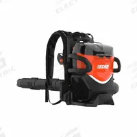 ECHO Battery-Powered Backpack Leaf Blower: Cordless, 850 cfm Max Air Flow, 220 mph Max Air Speed (MPN DPB-7700TBT). Key specifications — Brand: ECHO; Manufacturer Part Number: DPB-7700TBT; Throttle Location: Tube.