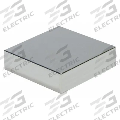 MAG-MATE Rare Earth Magnet: Neodymium, 0.125 in Thick, 1/2 in Overall Wd, 1/2 in Overall Lg - Block Rare Earth Magnet