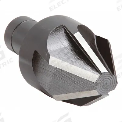 KEO Countersink: 60°, 6 Flute, 1 1/4 in Body Dia - Smooth-Finish Six-Flute Countersinks