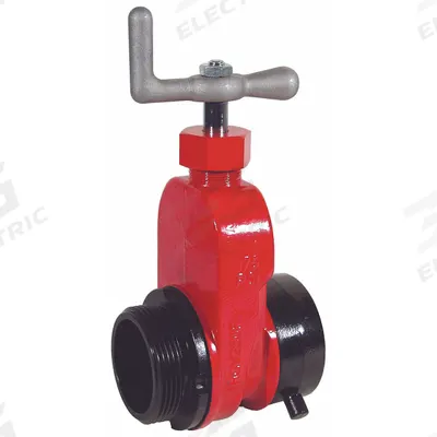 DIXON VALVE & COUPLING Hydrant Gate Valve: Aluminum, 2 1/2 in Pipe Size - Straight-Body Hydrant Gate Valves