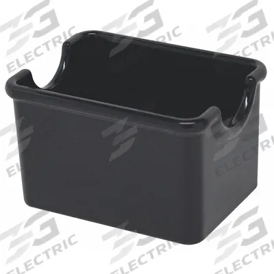 CARLISLE Sugar Packet Holder: Black, 2 1/4 in Overall Ht, 2 3/4 in Overall Wd, NSF Certified - Condiment Racks & Holders