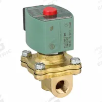 REDHAT Solenoid Valve: 2-Way, Normally Closed, 3/8 in Pipe Size, 110V AC/120V AC, High Flow (MPN SC8210G093). Key specifications — Pipe Size: 3/8 in; Voltage: 110V AC; Brand: REDHAT.
