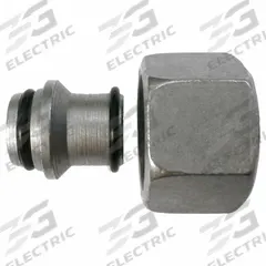 BRENNAN INDUSTRIES Compression Fitting Cap: 12 mm OD size, M18x1.5 Thread Size, Compression, Volz (MPN D0304-C-L12-SS). Key specifications — Series: Volz; Brand: BRENNAN INDUSTRIES.