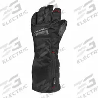 MILWAUKEE Heated Gloves: L Glove Size, Black, 2 hr on High/4 hr on Medium/8 hr on Low, 1 PR (MPN M700B-21L). Key specifications — Brand: MILWAUKEE; Insulated for Cold Conditions: Insulated for Cold Conditions; Color: Black; Heating Time: 8 hr on Low; Includes_Raw: (2) USB-C Charging Cords; Includes: USB Batteries and USB Chargers.