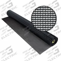 PHIFER Replacement Screen: Polyester, Black, 17 x 13 Mesh Size, 4 ft Wd, 100 ft Lg (MPN 3014087). Key specifications — Brand: PHIFER; Color: Black; Mesh Size: 17 x 13.